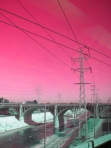 Pink LA River