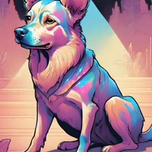 Iridescent Dog