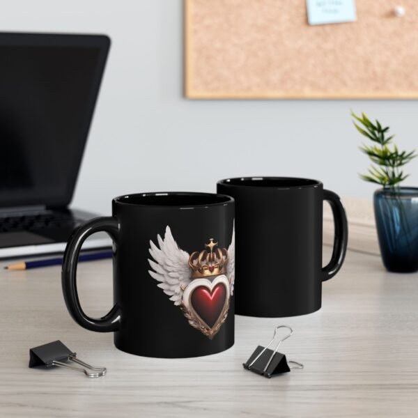 IS_1274 Black Mug - Image 7