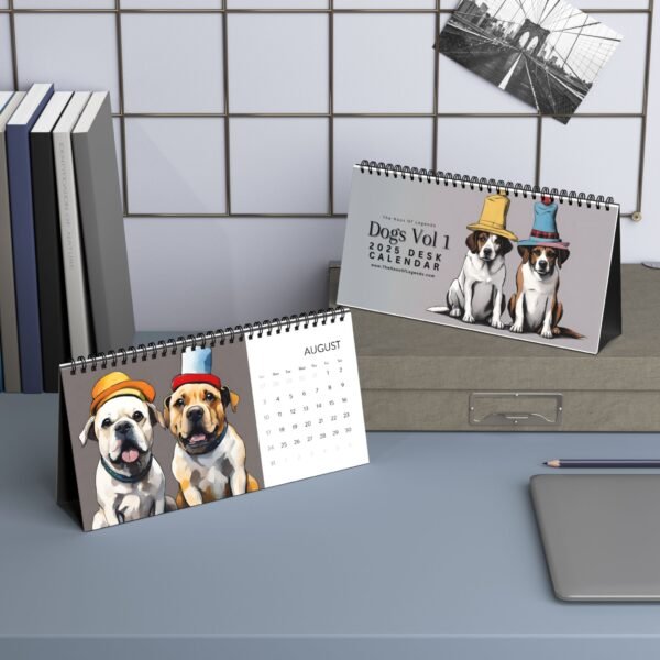 Dogs Vol 1 Desktop Calendar (2025 grid) - Image 6