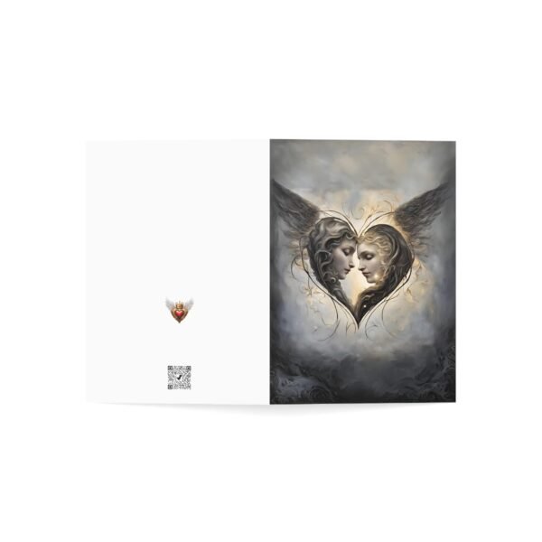 Angel Heart Wings Greeting Cards IS_1296 - Image 3