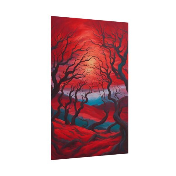 Expressionist Trees Rolled Posters IS_3863 - Image 3