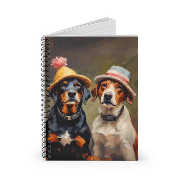 Portrait Dogs Spiral Notebook IS_635