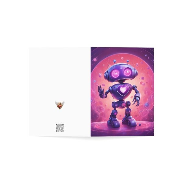 Robot Heart Greeting Cards IS_3910 - Image 3