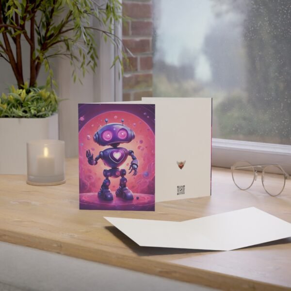 Robot Heart Greeting Cards IS_3910 - Image 4