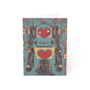 Robot Love Greeting Cards IS_3900