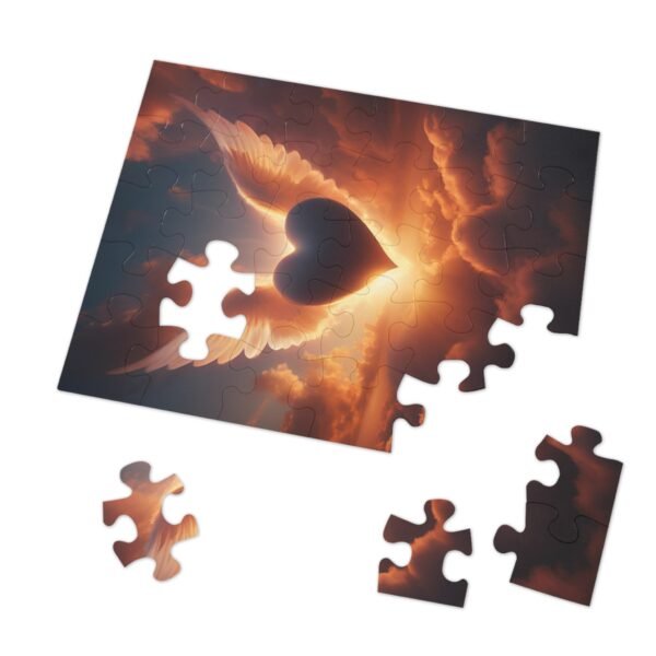 Heart Jigsaw Puzzle with Tin IS_3656 - Image 6