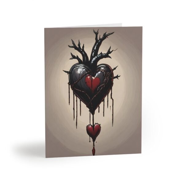 Black Heart Notecards IS_1265