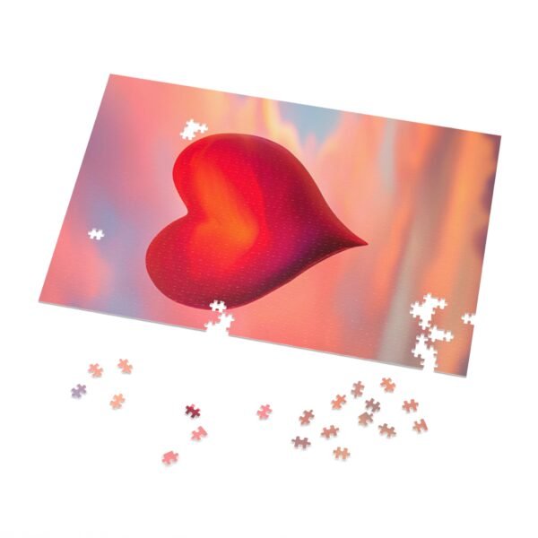 Heart Jigsaw Puzzle with Tin IS_3657 - Image 4