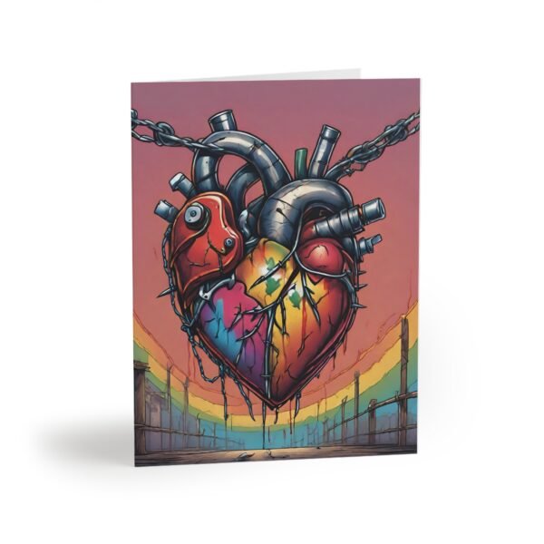 Rainbow Heart Notecards IS_1265