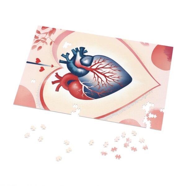 Heart Jigsaw Puzzle with Tin IS_3628 - Image 4