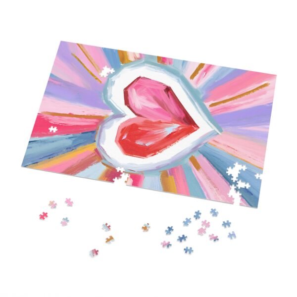 Heart Jigsaw Puzzle with Tin IS_3760 - Image 4