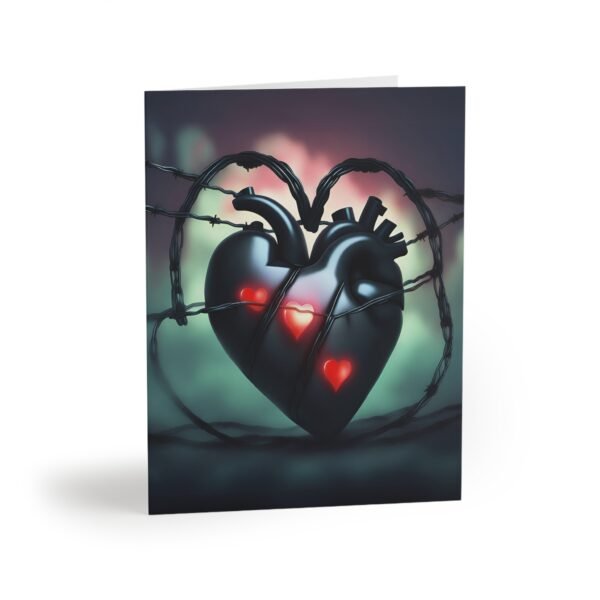 Black Heart Notecards IS_1263