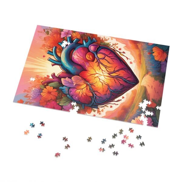 Heart Jigsaw Puzzle with Tin IS_3528 - Image 4