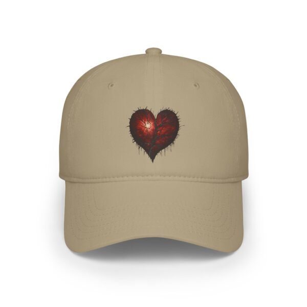 Heart Design Low Profile Baseball Cap - Trendy Accessory for Casual Style IS_4142 - Image 11