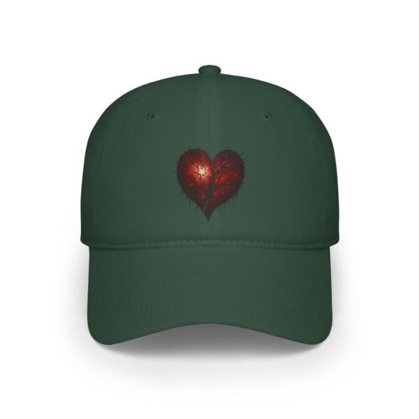 Heart Design Low Profile Baseball Cap - Trendy Accessory for Casual Style IS_4142 - Image 14