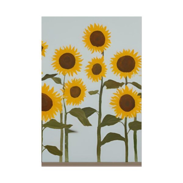 IS_4201 Sunflower Art Roll Poster - Brighten Your Space with Nature's Beauty - Image 6