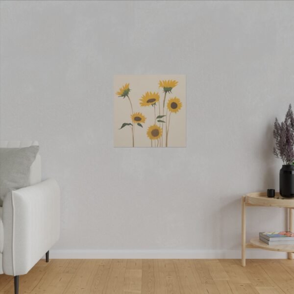 Sunflower Canvas Art Print - Brighten Your Space with Nature's Beauty IS_4200 - Image 17