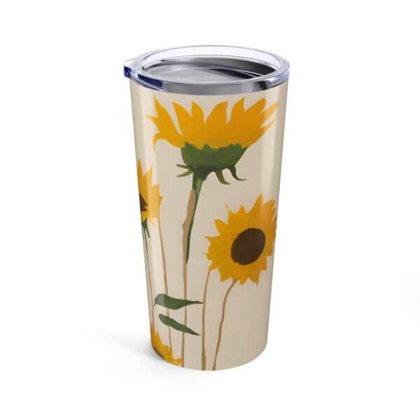 Sunflower 20oz Tumbler - Brighten Your Day with Floral Charm IS_4200 - Image 4