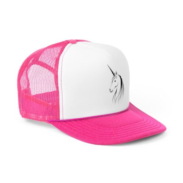 IS_4462 Magical Unicorn Trucker Cap - Perfect for Festivals & Everyday Wear - Image 2