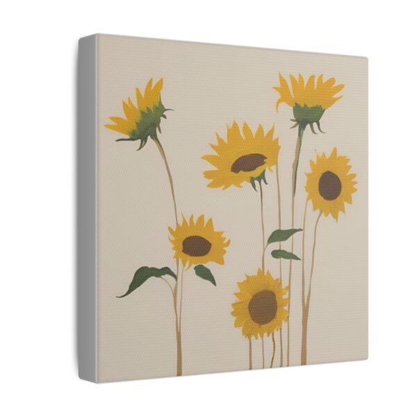 Sunflower Canvas Art Print - Brighten Your Space with Nature's Beauty IS_4200 - Image 24