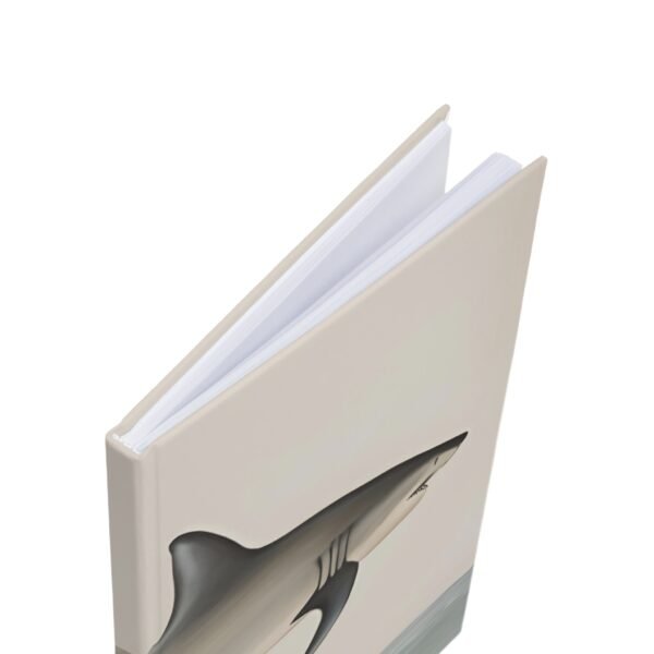 IS_4471 Ocean-Inspired Hardcover Journal - A5 Shark Design for Nature Lovers - Image 5