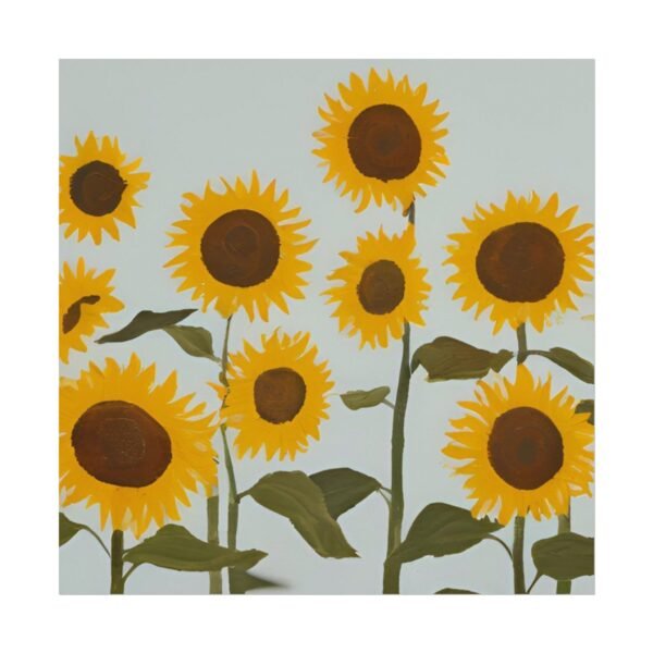 IS_4201 Sunflower Watercolor Matte Poster - Brighten Your Space with Art - Image 5