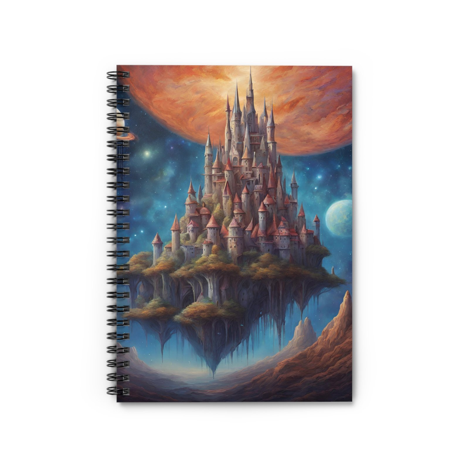 IS_0336 Fantasy Castle Spiral Notebook - Image 2