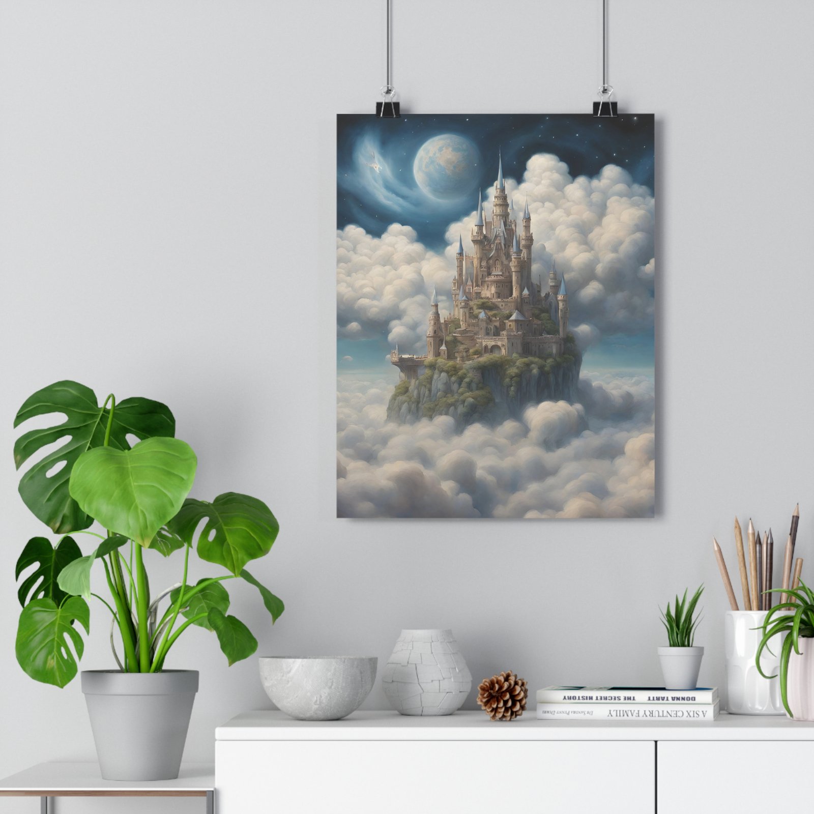 IS_0341 Cloud Castle Giclée Art Print - Image 4
