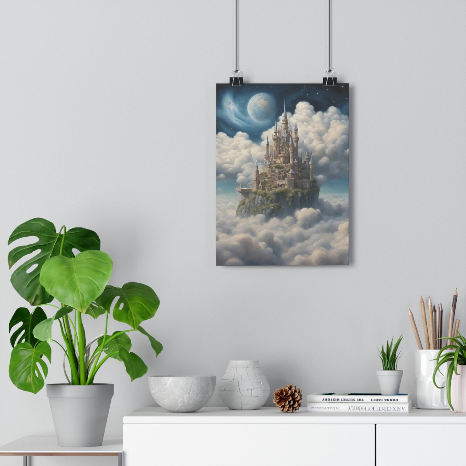 IS_0341 Cloud Castle Giclée Art Print - Image 2