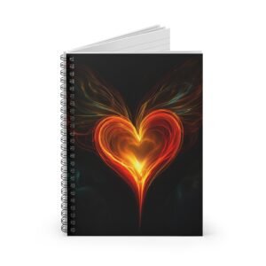 Heart Spiral Notebook - IS_3600