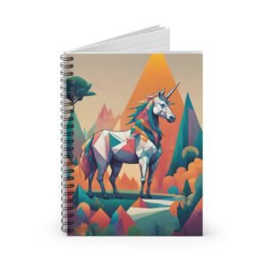 IS_338 Unicorn Spiral Notebook
