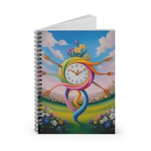 IS_4908 Whimsical Spiral Notebook