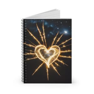 Heart Spiral Notebook - IS_3480