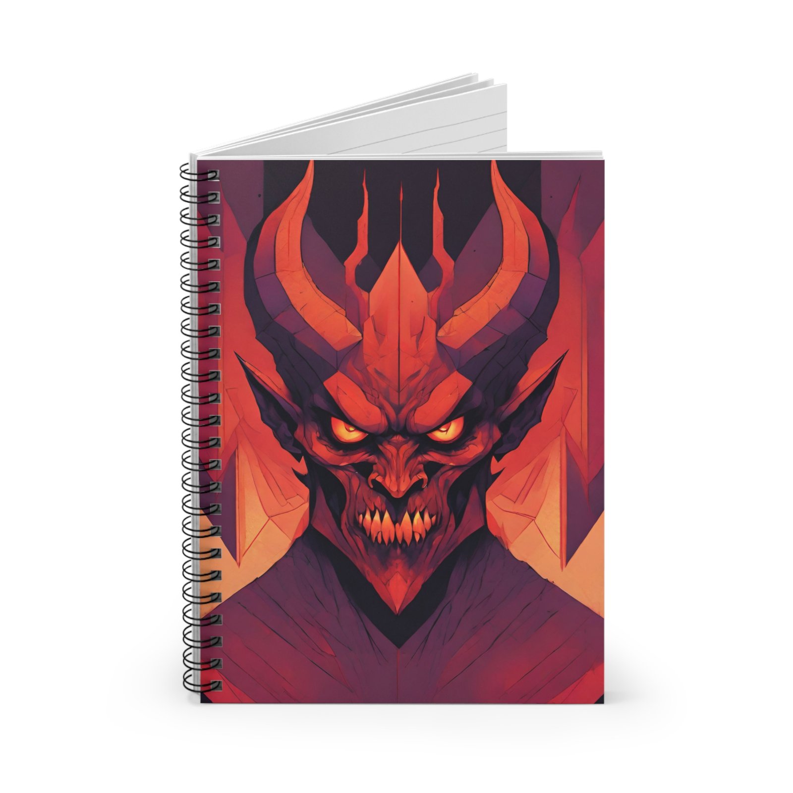 IS_3084 Demon Spiral Notebook