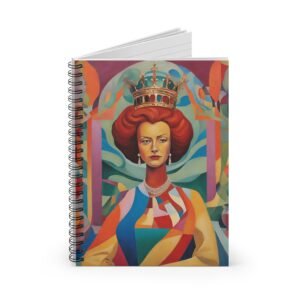 Queen Cubism Spiral Notebook IS_0385