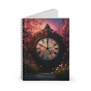 IS_4900 Enchanting Clock Spiral Notebook