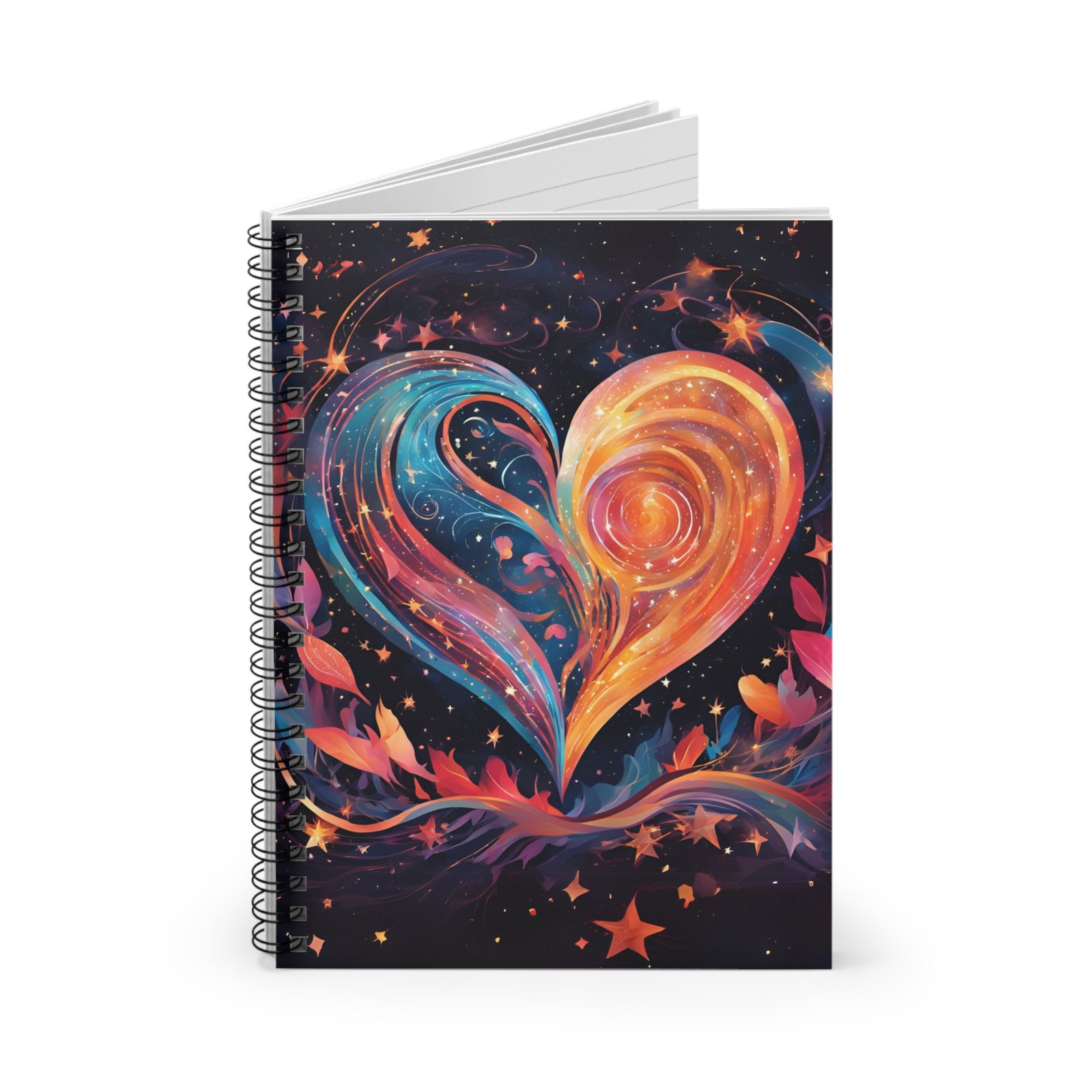 Heart Spiral Notebook - IS_3441