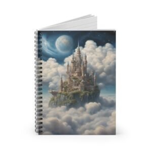 IS_0341 Fantasy Castle Spiral Notebook