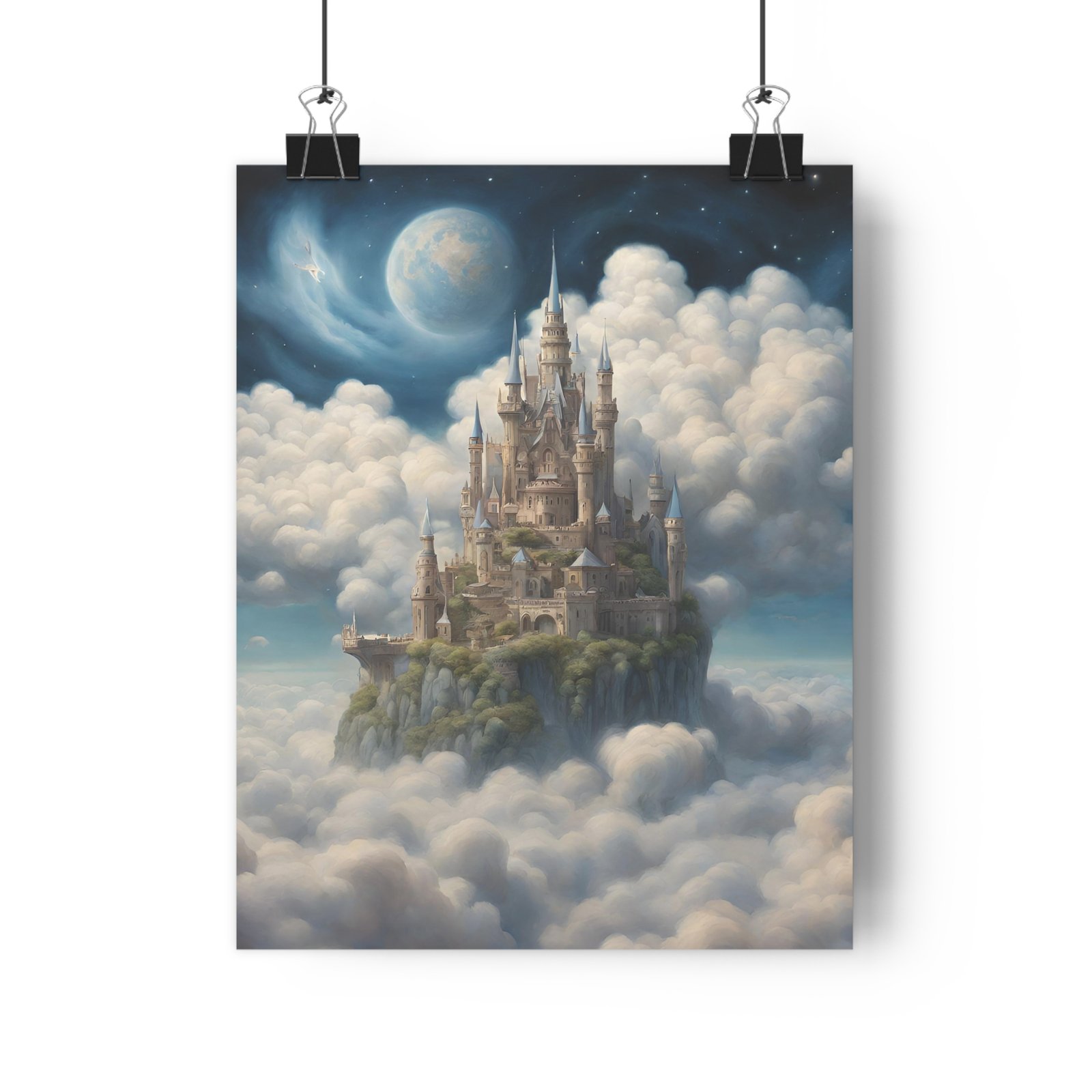 IS_0341 Cloud Castle Giclée Art Print - Image 3