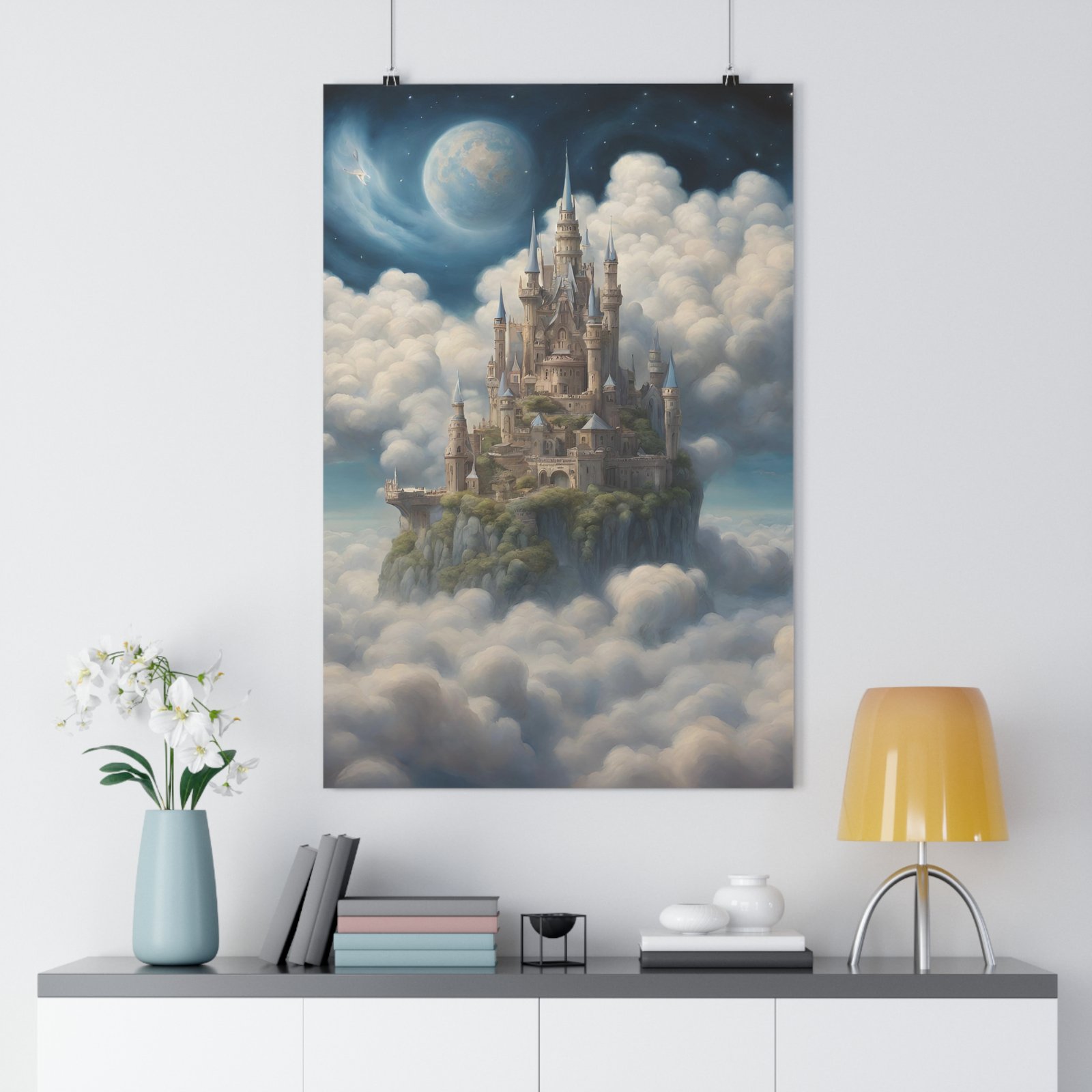 IS_0341 Cloud Castle Giclée Art Print - Image 6