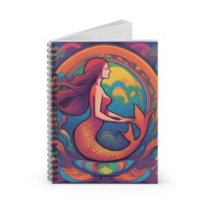 IS_1305 Mermaid Spiral Notebook