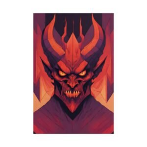 IS_3084 Demon Rolled Posters