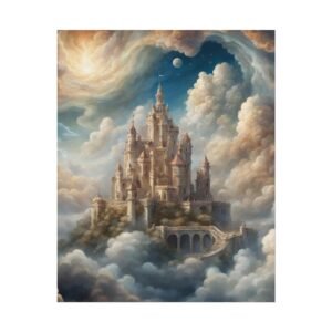 IS_0124 Fantasy Castle Rolled Posters