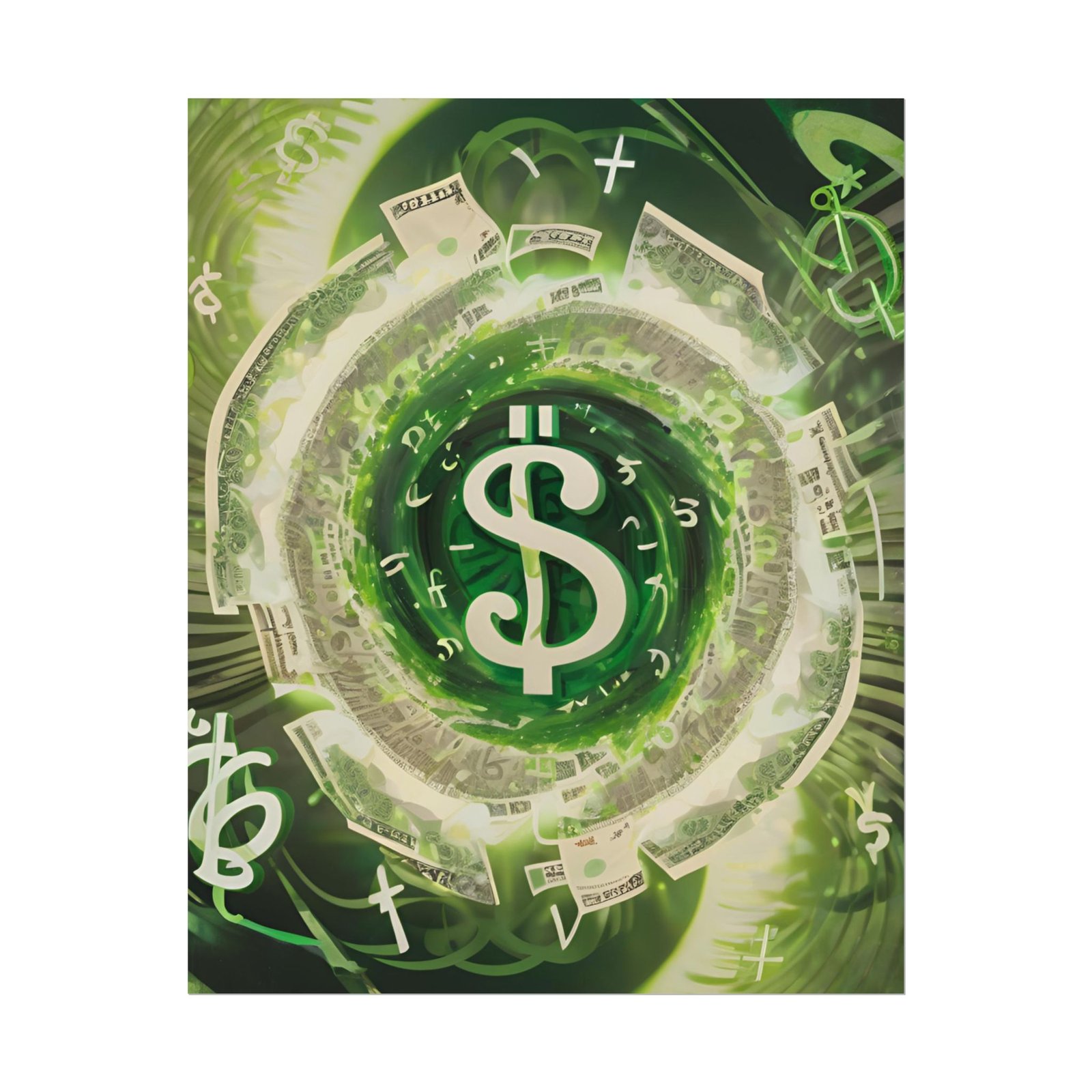 Conceptual Money Rolled Posters IS_3375 - Image 6