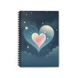 Heart Spiral Notebook - IS_3757