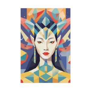 Alien Queen Cubism Rolled Posters IS_3417