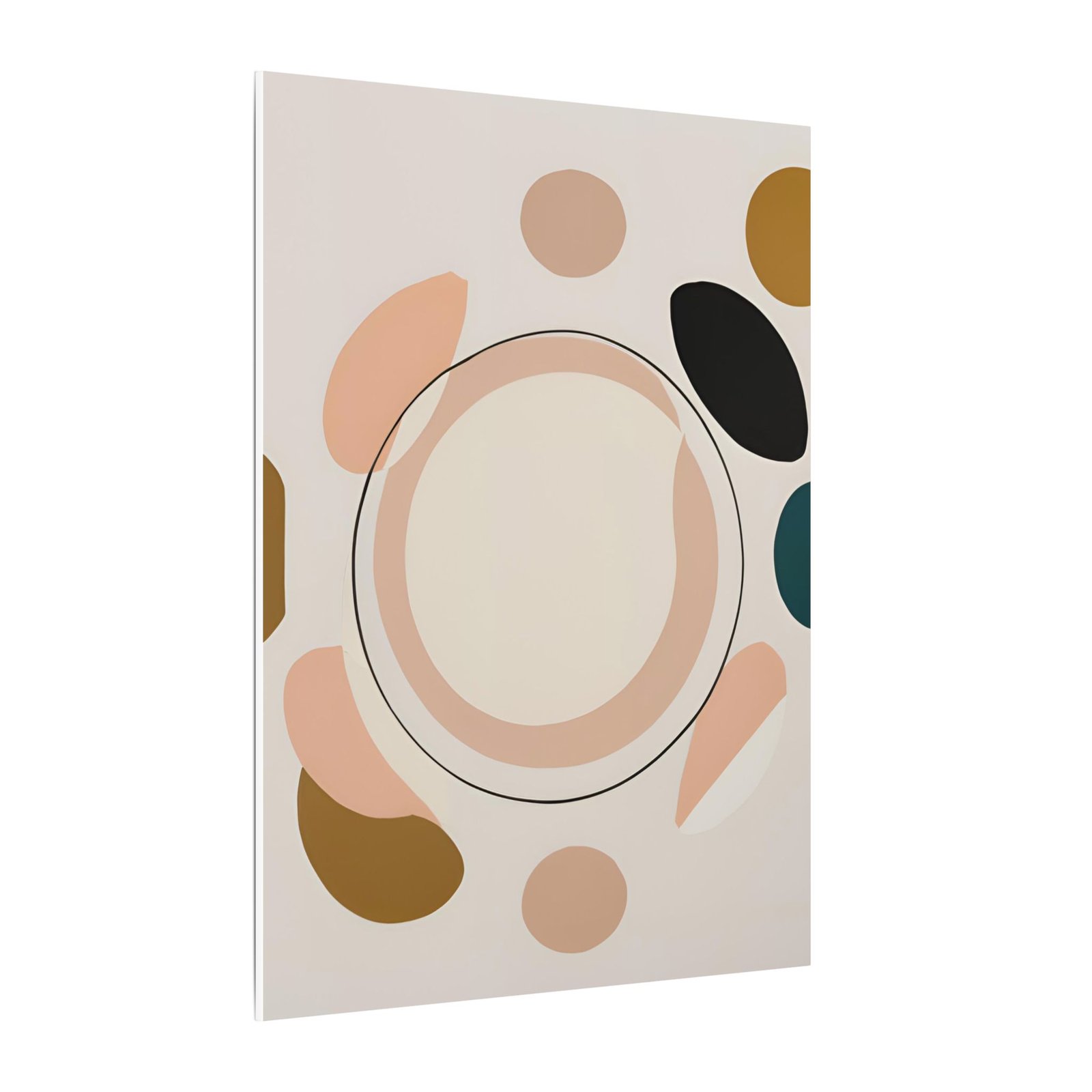 IS_4413 Abstract Art Canvas Print - Modern Home Décor for Minimalist Interiors - Image 4