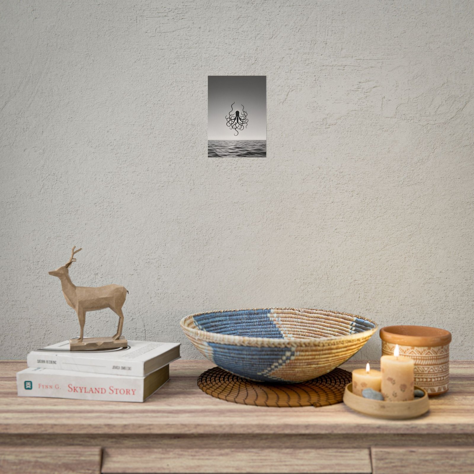 IS_4424 Mystical Octopus Rolled Poster - Nautical Art for Ocean Lovers - Image 9