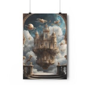 IS_0057 Fantasy Castle Giclée Art Print